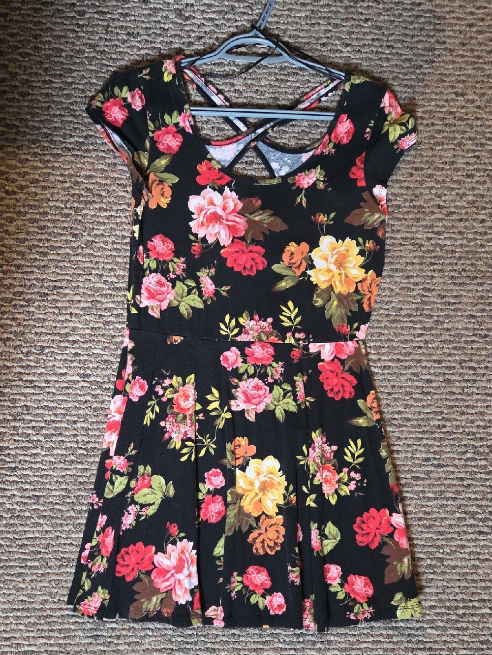 Floral Skater Dress